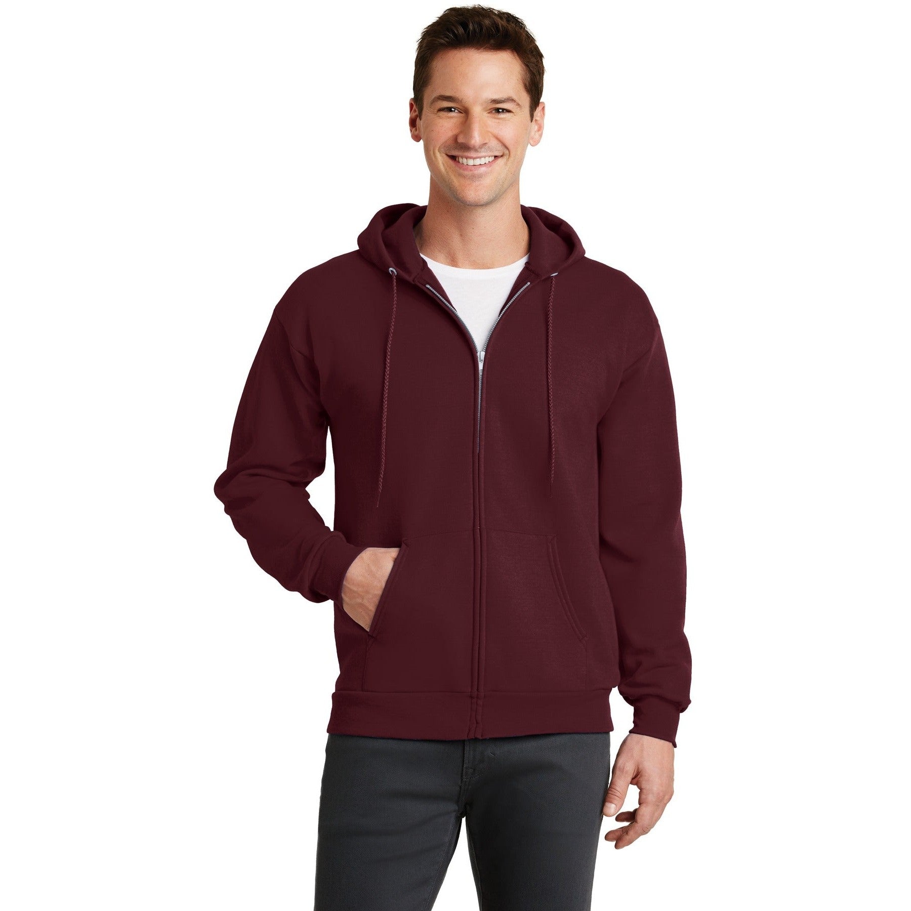 Port & Company-Port & Company® - Core Fleece Full-Zip Hooded Sweatshirt. PC78ZH-MedTech-14